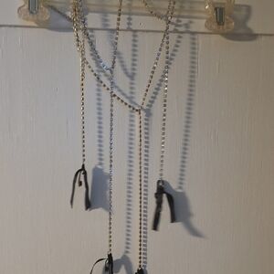 Frederick's of Hollywood Rhinstone Garter Belt